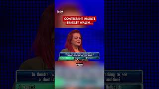 This Contestant Insulted Bradley Walsh 🤣 TheChase fyp Viral [upl. by Goraud344]