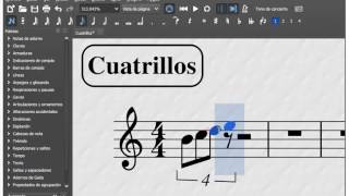 Cómo introducir cuatrillos en Musescore 203 [upl. by Ytteb]