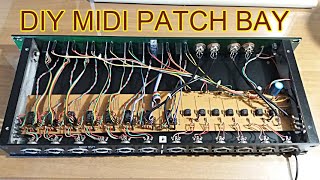 DIY Midi Patch Bay [upl. by Larret126]