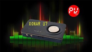 Placa de Som Externa Asus Xonar U7 USB 71  Review em português [upl. by Merriam]