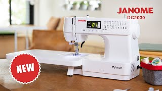 Janome  DC2030 Sewing Machine [upl. by Ellebyam975]