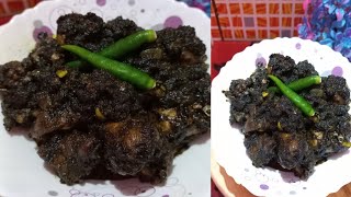 Black sesame chicken recipe Easy and simple sesame chicken recipe youtubevideos poojakirasoi [upl. by Aititel990]