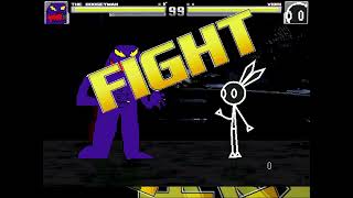 MUGEN Joke Battles  THE BOOGEYMAN CHUGS VISITORS FREE GRIMACE SHAKES THROUGHOUT FIVE NIGHTS [upl. by Nedloh121]