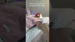 Você agendou um protocolo facial comigo limpezadepele skincare esteticista [upl. by Esined]