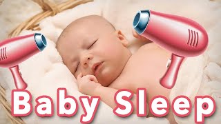 120min  Baby Fön Geräusch zum einschlafen  Haarfön für Babys  Hair Dryer Sleep Sounds [upl. by Irrep]