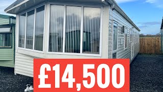 Offsite static caravan for sale Scotland UK double glazed amp central heated ABI Elan 38x12 3 bed [upl. by Odette]