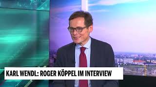 Karl Wendl Roger Köppel im Interview [upl. by Allare]