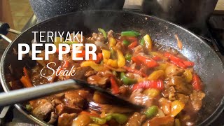 The Only Teriyaki Pepper Steak You Need  Fzkaly Steak Knives Review [upl. by Arec304]