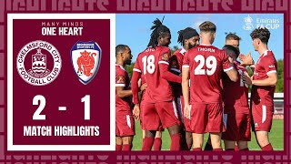 Highlights  Bromsgrove Sporting H  Emirates FA Cup [upl. by Rushing871]