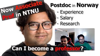 Postdoctoral researcher  Experience Salary becoming a Professor [upl. by Xet]