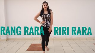 Rara Riri Rara  Reloaded  Dance Cover  Vartika saini Choreo  Easy Dance on rang rara Riri rara [upl. by Gnanmos542]