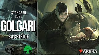 GOLGARI SACRIFICE  STANDARD 2022 BO1 DECK GUIDE  DampD Forgotten realms Golgari midrange pests [upl. by Absa]