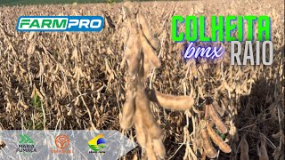 Colheita Soja RAIO BRASMAX  harvest soubeans Brazil 🇧🇷 [upl. by Tessler810]