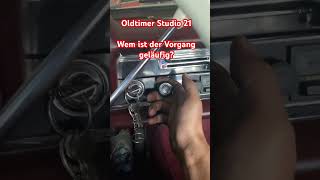 Vorglühen amp starten Mercedes Benz w110 200er Diesel Hexkflosse oldtimer classic classiccars [upl. by Cianca]