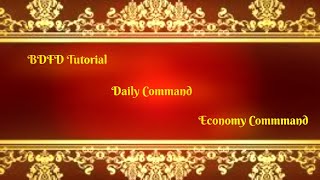 BDFD Tutorials Daily Command •Economy Command• [upl. by Nonrev]