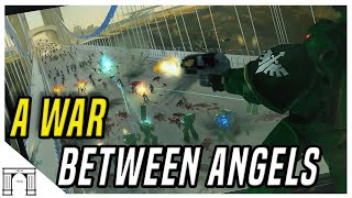 Vraks Remastered A War Between Angels Heretic Astartes Spotted Animated Warhammer 40k Lore [upl. by Tareyn486]