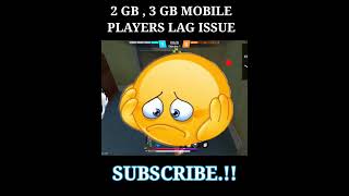 3 GB  4 GB PLAYERS LAG ISSUE SLOVE 🤯🔥  FREEFIRE FACTS maheshfreefire freefirelive bestplayer [upl. by Trauner]