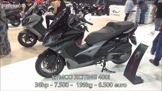 The KYMCO XCITING 400i scooter 2017 [upl. by Frances]