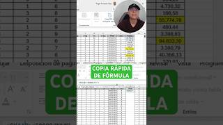 Cómo Copiar Fórmulas de Excel en 1 Segundo  Consejos y Trucos de Excel [upl. by Medina637]