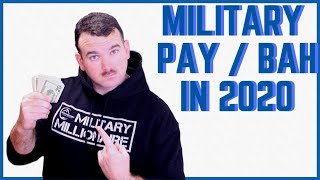 2020 Military Pay Raise MORE MONEY and the 2020 military BAH rates [upl. by Sirdi]