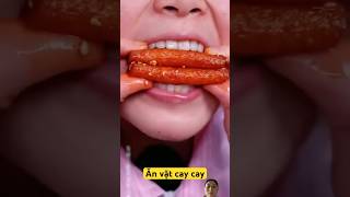 Ăn vặt cay cay shorst shortvideo ănvặttrung anvat đồănngon mukbang [upl. by Cran]