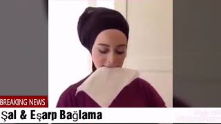 ÖNÜ GÜZEL DURAN EŞARP NASIL BAĞLANIR  YENİ EŞARP BAĞLAMA MODELLERİ  Hijab Tutorial [upl. by Tareyn]