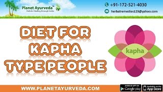 Diet for People with Kapha Prakriti  Dosha  Kapha Pacifying Diet [upl. by Eudora]