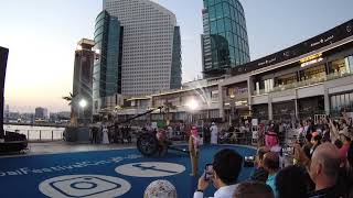 Firing a Ramadan cannon shell from Festival City Mall Recorded using SJCAM Pro 10 [upl. by Orabelle]