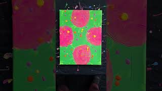 Creating An Abstract Painting shorts art painting [upl. by Teador]