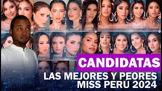 REACCIÓN A CANDIDATAS MISS PERÚ 2024 [upl. by Akym]