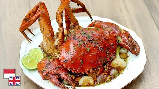 Resep Kepiting Mentega Bisa Ganti Udang  Kerang Caramelized Butter Crab [upl. by Ahsar620]