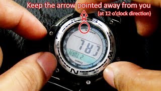 How to Calibrate Casio SGW100 Compass [upl. by Mackenzie]