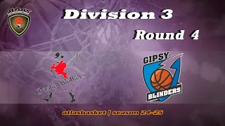 Atlasbasket  Div 3Round 4  BASKET WALKERS vs GIPSY BLINDERS [upl. by Licec103]