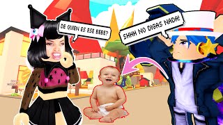 DESCUBRO QUE EL NOVIO DE MI HERMANA ANIELICA TIENE UN BEBE DE OTRA MUJER 👨‍👧🔍 ADOPT ME ROBLOX [upl. by Darya681]