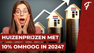 HUIZENPRIJZEN MET 10 OMHOOG IN 2024 NEDERLAND [upl. by Nallac]