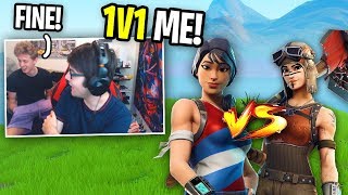 I challenged FORMULA to a 1v1 and THIS HAPPENED Fortnite Roommate 1v1 [upl. by Vivianne132]