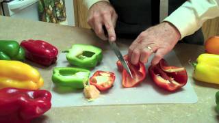 HOW TO PREPARE BELL PEPPERS [upl. by Kirtley867]