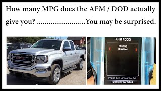 How many MPG does the AFM  DOD actually give you You may be surprised [upl. by Iret136]