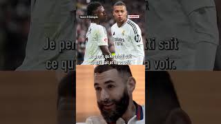 🗣Que pense Benzema du niveau de Mbappé au Real  La réponse mbappe Benzema realmadrid [upl. by Seabrook]