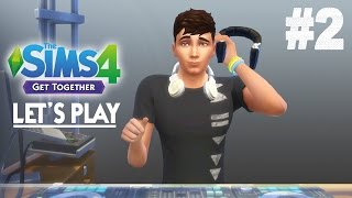 The Sims 4 Get Together  Lets Play 2 CLUB HANDSHAKE amp PARTY [upl. by Odnomyar953]