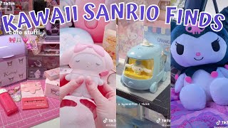 Kawaii Unboxing Sanrio Edition pt 2  Kawaii Sanrio Amazon amp Aliexpress Finds  TikTok Compilation [upl. by Hollander848]