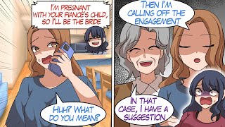 Manga Dub Sister’s Pregnant by My Fiancé and Wants My Wedding—What Now RomCom [upl. by Sinnaiy]