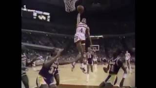 57quot Spud Webb Top 10 in Game Dunks [upl. by Alaikim]