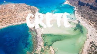 CRETE  KRETA Greece  Beautiful Beaches Aerial Drone 4K by thedronebook [upl. by Dreda271]