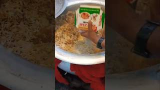 😱 Huge Biriyani selling at Kolkata Street😮 streetfood shorts biriyani viralshorts [upl. by Rialc]