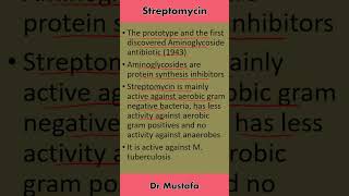 Streptomycin Antibiotic Key Information [upl. by Cullan]