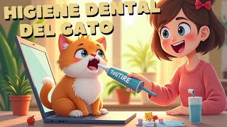 Los Asombrosos Secretos de la Higiene Dental del Gato [upl. by Wiltsey308]