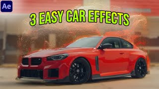 3 Easy Car Effects You Can Do in After Effects [upl. by Roda]