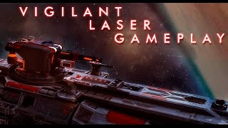 Star Conflict Vigilant Laser Gameplay [upl. by Hayilaa]