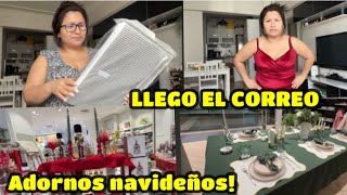 VAMOS EN BUSCA DE ADORNOS NAVIDEÑOS 🎄 LLEGAN PAQUETES 👌vestido para navidad 👍 [upl. by Basia]